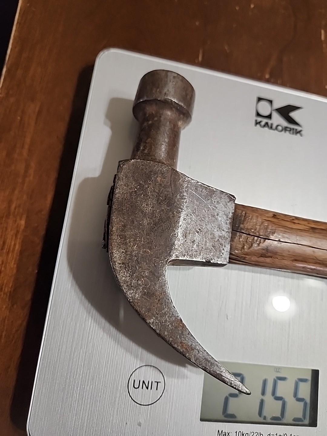 Vintage Antique D Maydole Curved Claw Hammer 21.5 Total Weight
