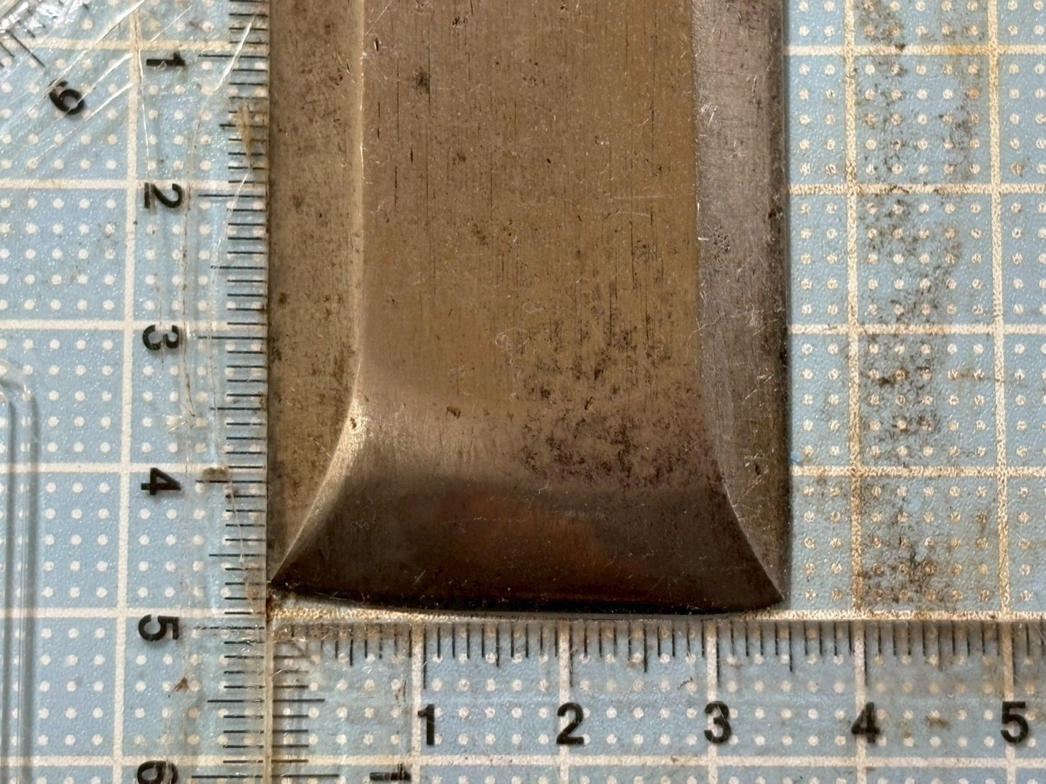 Japanese vintage chisel Tsuki Nomi Japan Vintage 35mm 445mm long OY077