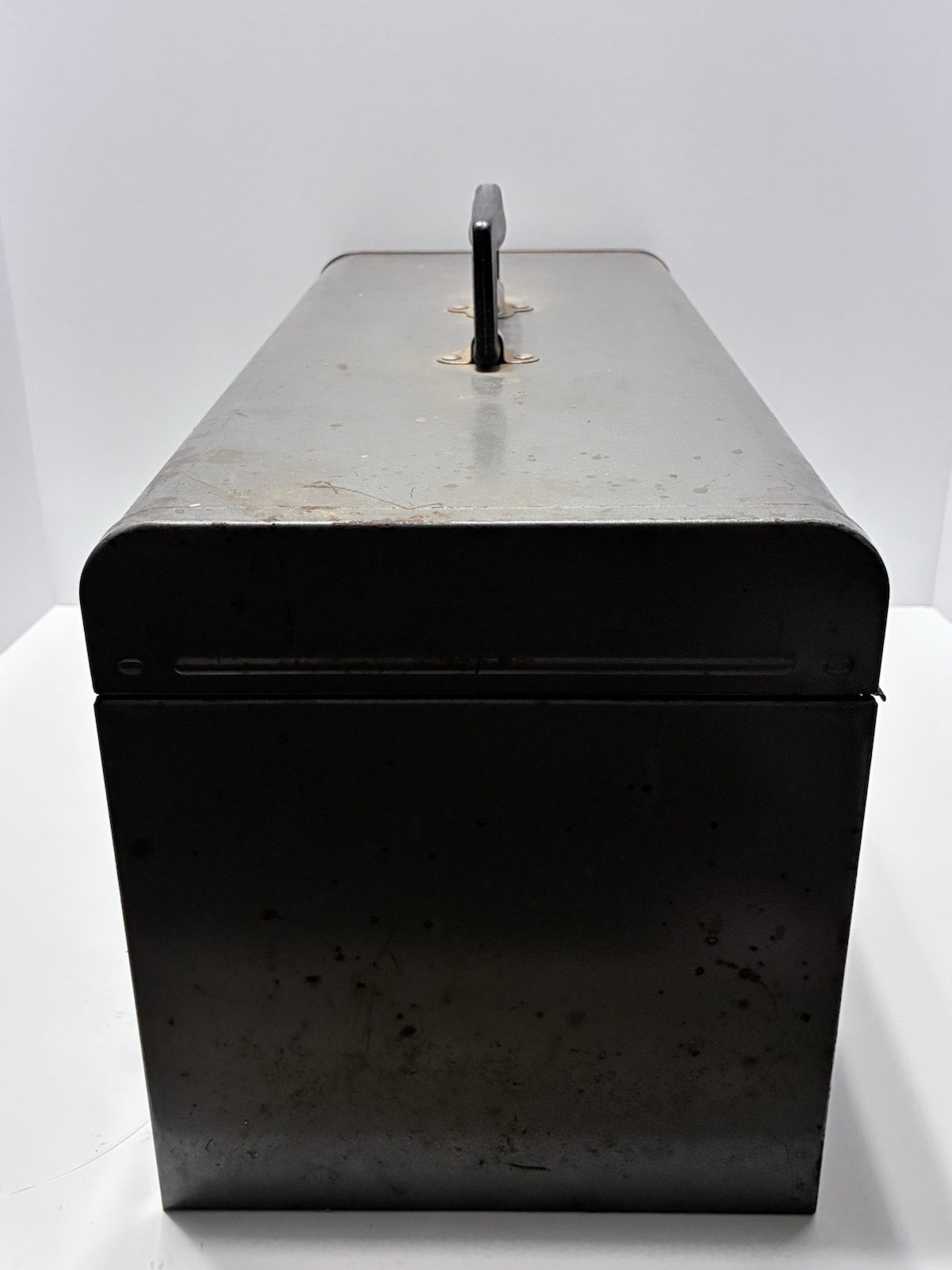Vintage Sears Craftsman USA 6512 Metal Tool Box W/Tray 20″ x 8.5” x 9.5”