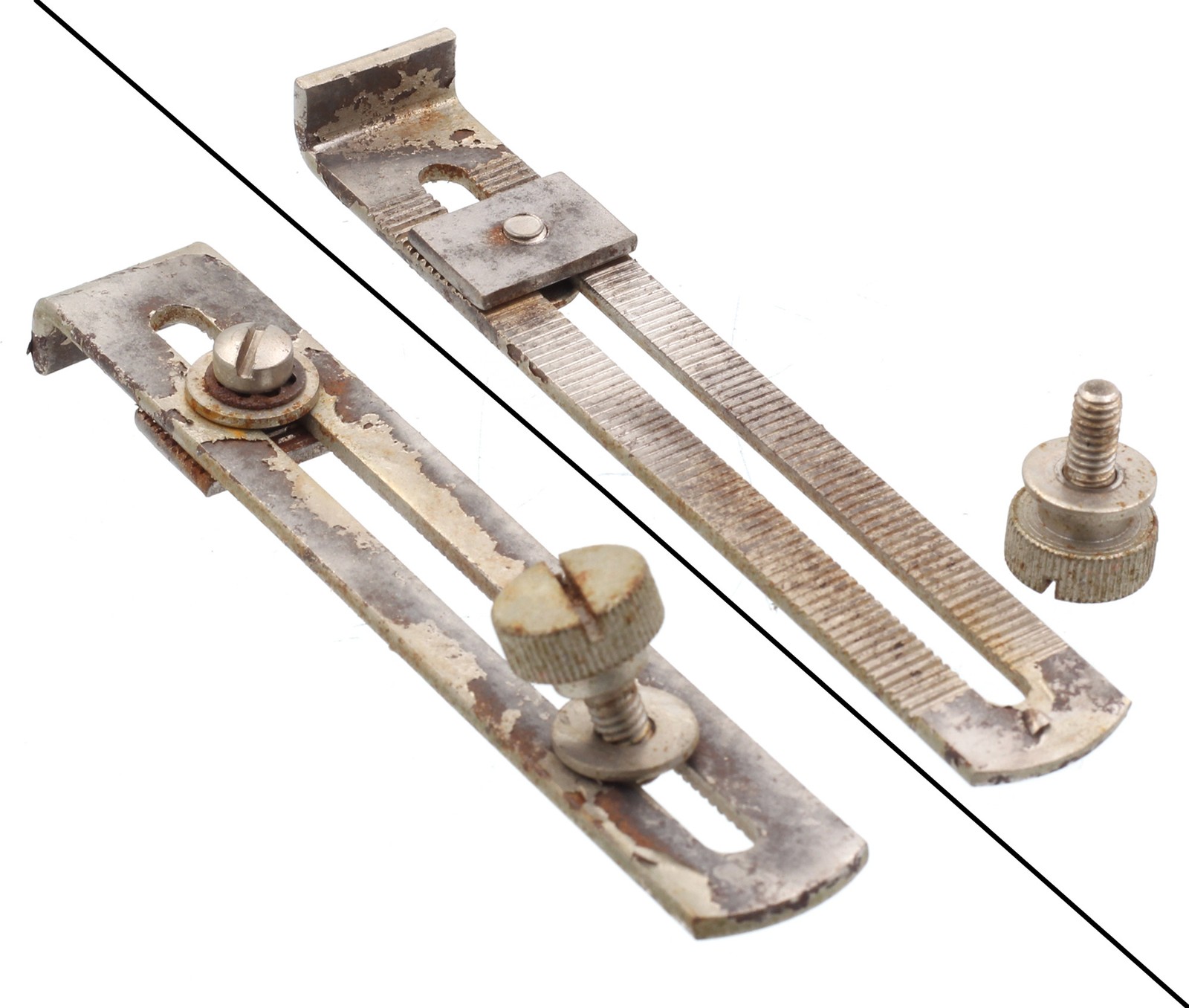 Orig. Depth Gauge for Stanley No. 2358 Mitre Box – 75% Nickel – mjdtoolparts