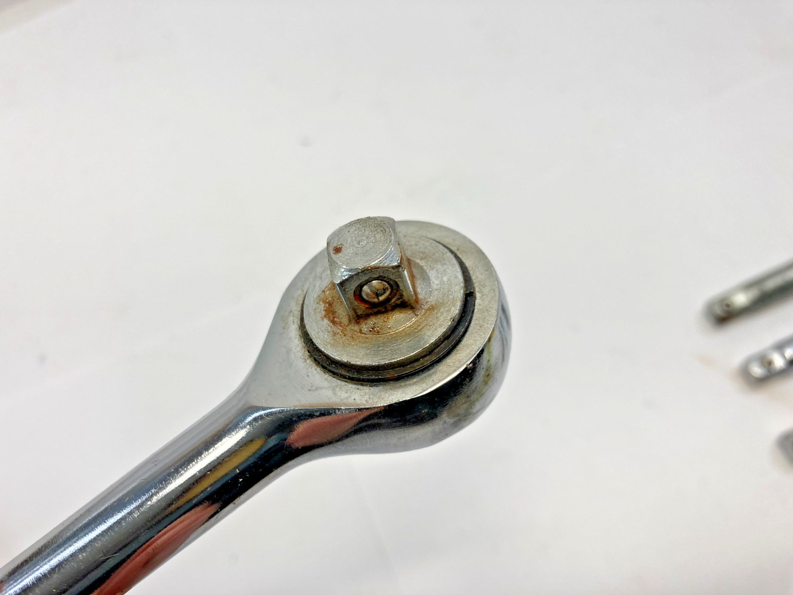 3/8″ Drive ~ Ratchet ~ Plus (3) 3″ Extensions