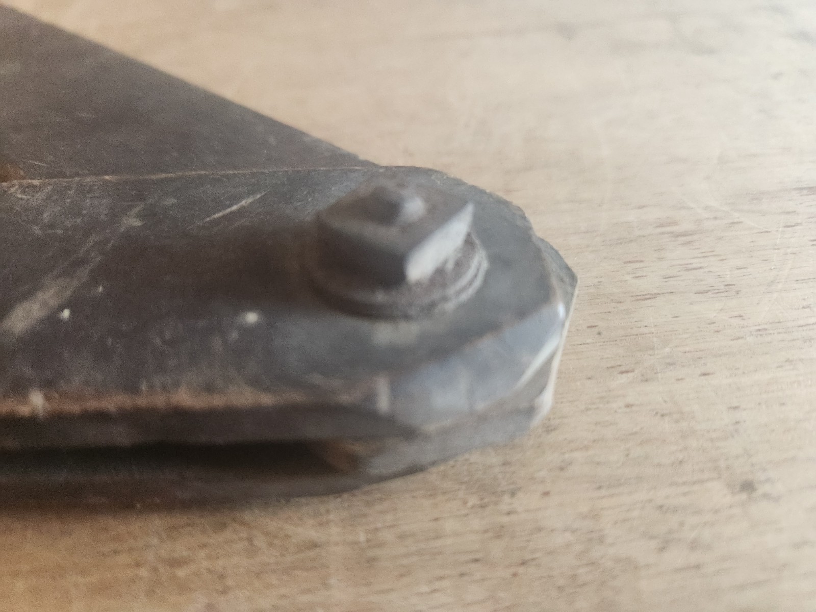 adjustable Bevel Square Circle Making Tool Wood Handmade Rough Vintage Antique