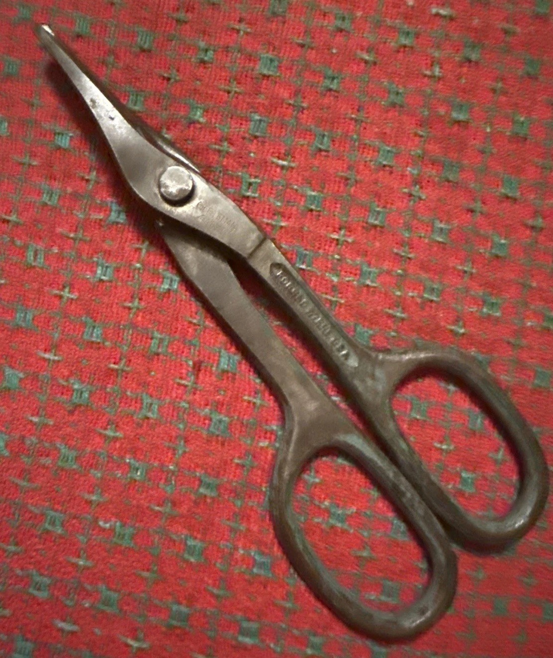 VINTAGE CRAFTSMAN TIN SNIPS Small USA 🇺🇸