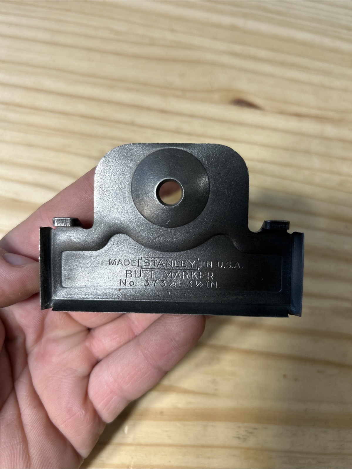 Vintage Stanley Butt Marker USA No. 373 1/2 – 3 1/2IN Door Hinge Preparation