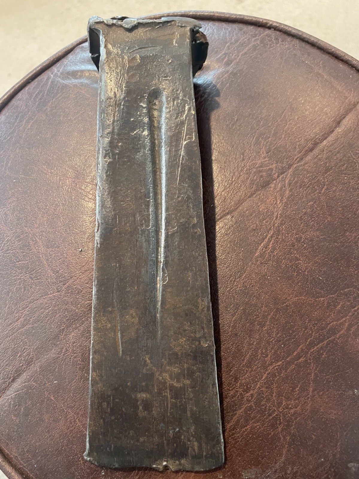 VTG. Leetonia Splitting Wedge. 6 Pounds. See Pictures For Condition.