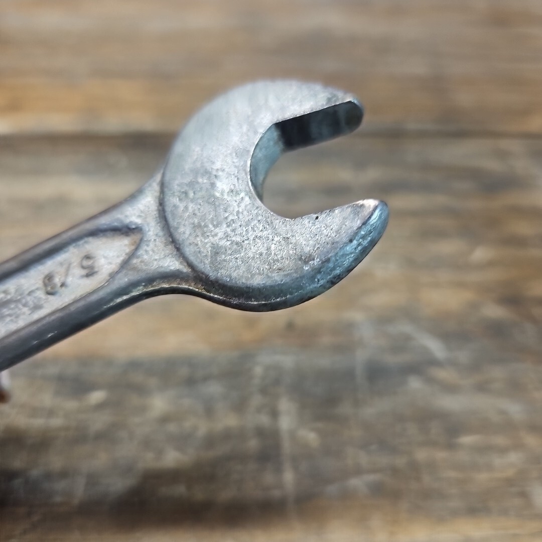 Vintage Forged Select Steel 729 3/4 5/8 Wrench Made in USA