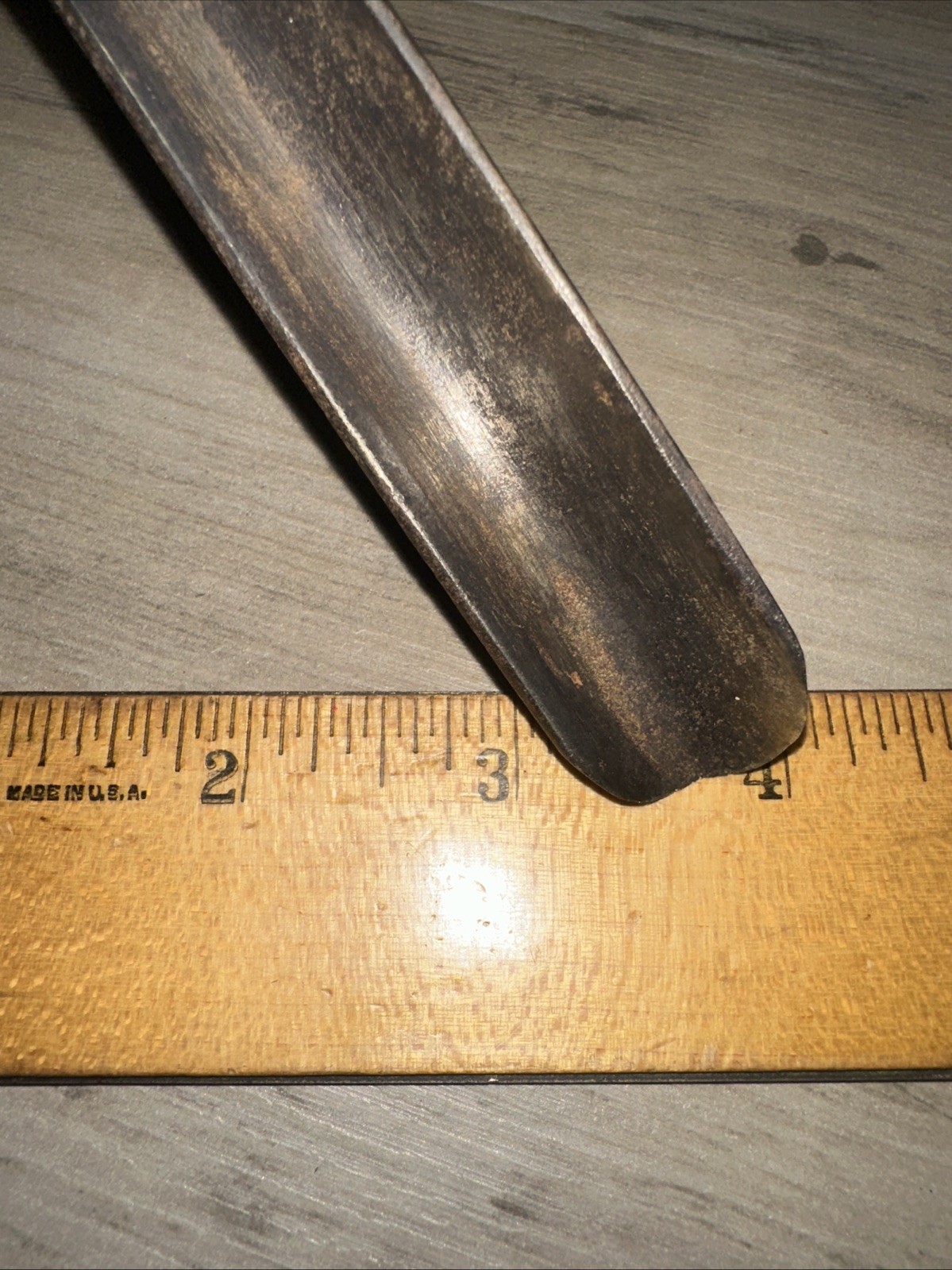 Antique Gouge Wood Chisel Unbranded Handmade?