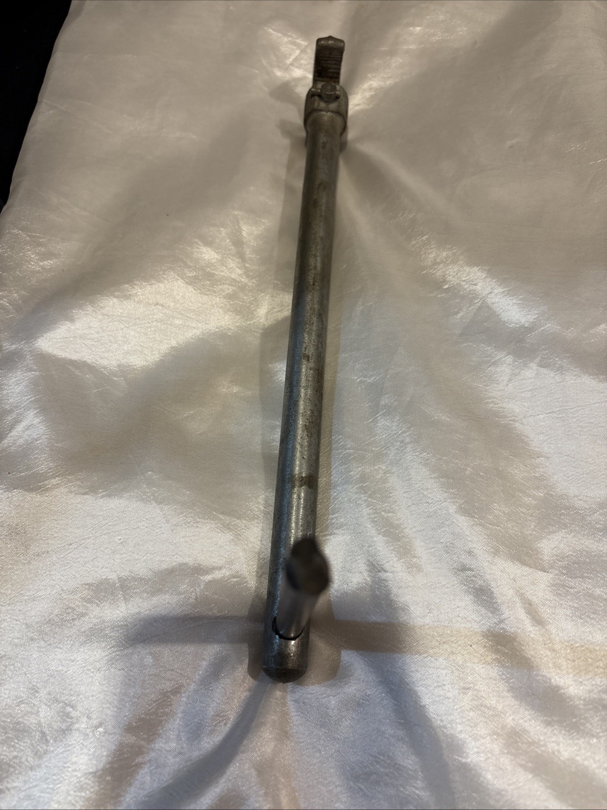 Vintage 12” Steel Basin Plumbing Wrench Rounded Handle Great Condition