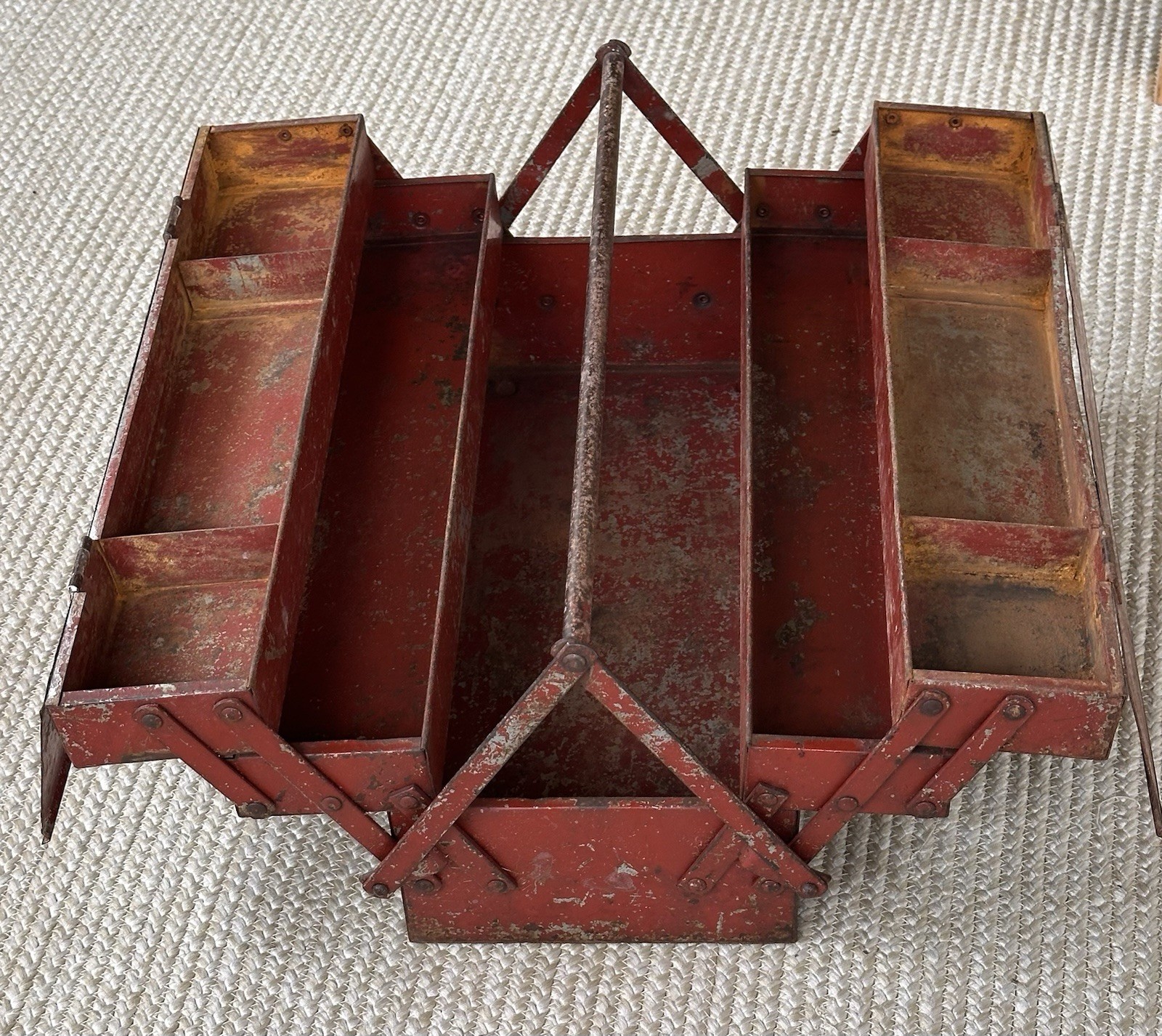 Snap-on, Master Handikit, Two-tier Cantilever Toolbox, #K-11, 1932-1948, Rare