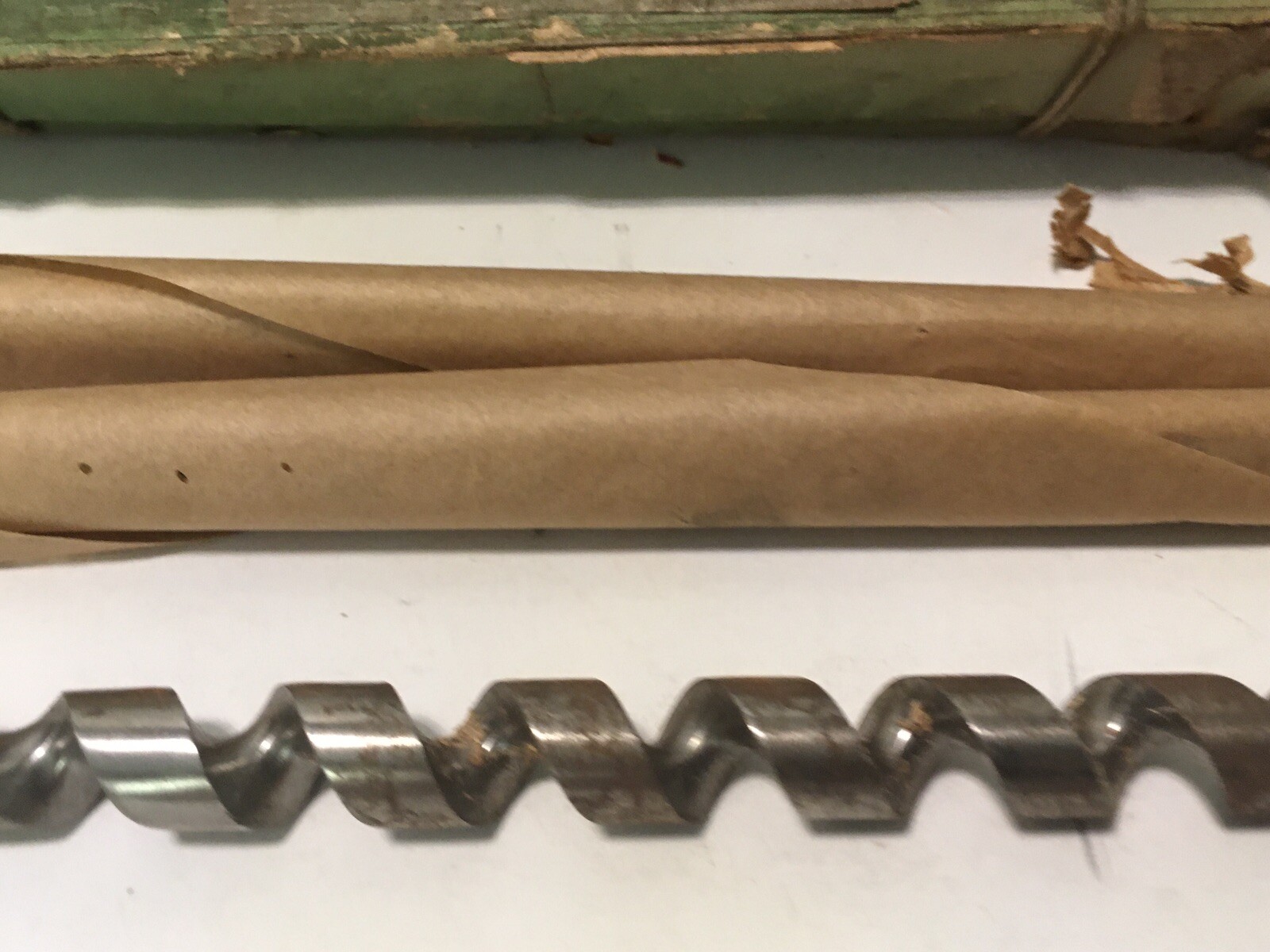Vtg James Swan’s Single Twist Steel Machine Bits in Original Package Set of 3
