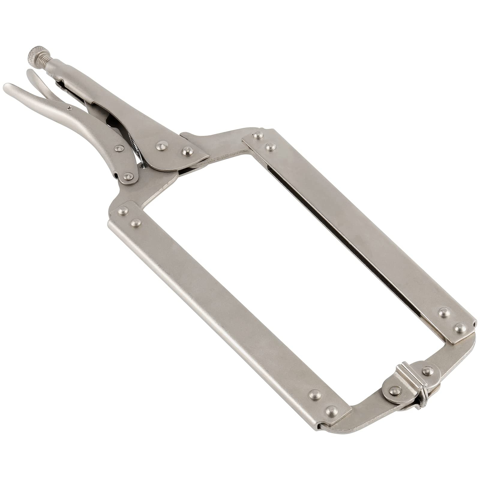 SEHOI 3PCS 18 Inches C-clamp Locking Pliers with Swivel 18In, Metallic