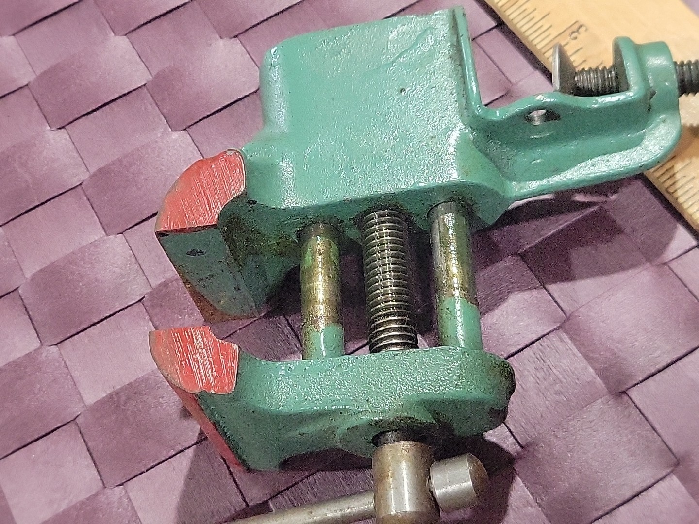 Vintage Premier Small Clamp On Vise Watchmaker Jeweler Vise 1.5″ Jaws