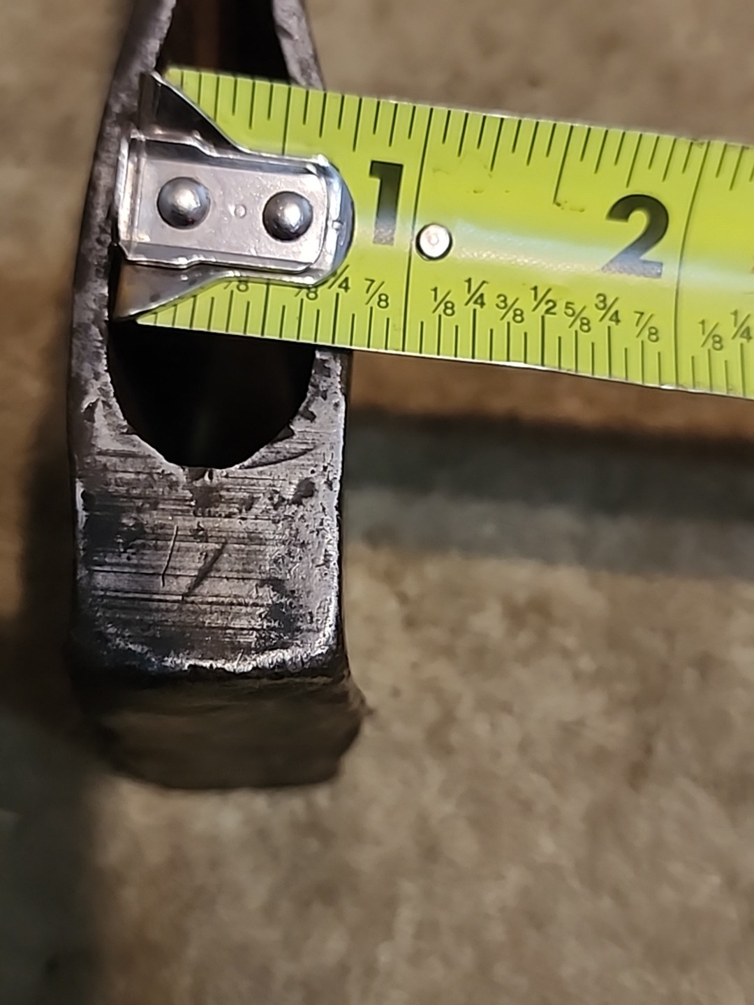 Vtg Boys Woodslasher Kelly Works 2Lb 4 Oz No Ridges Eye Michigan Camp Axe Head