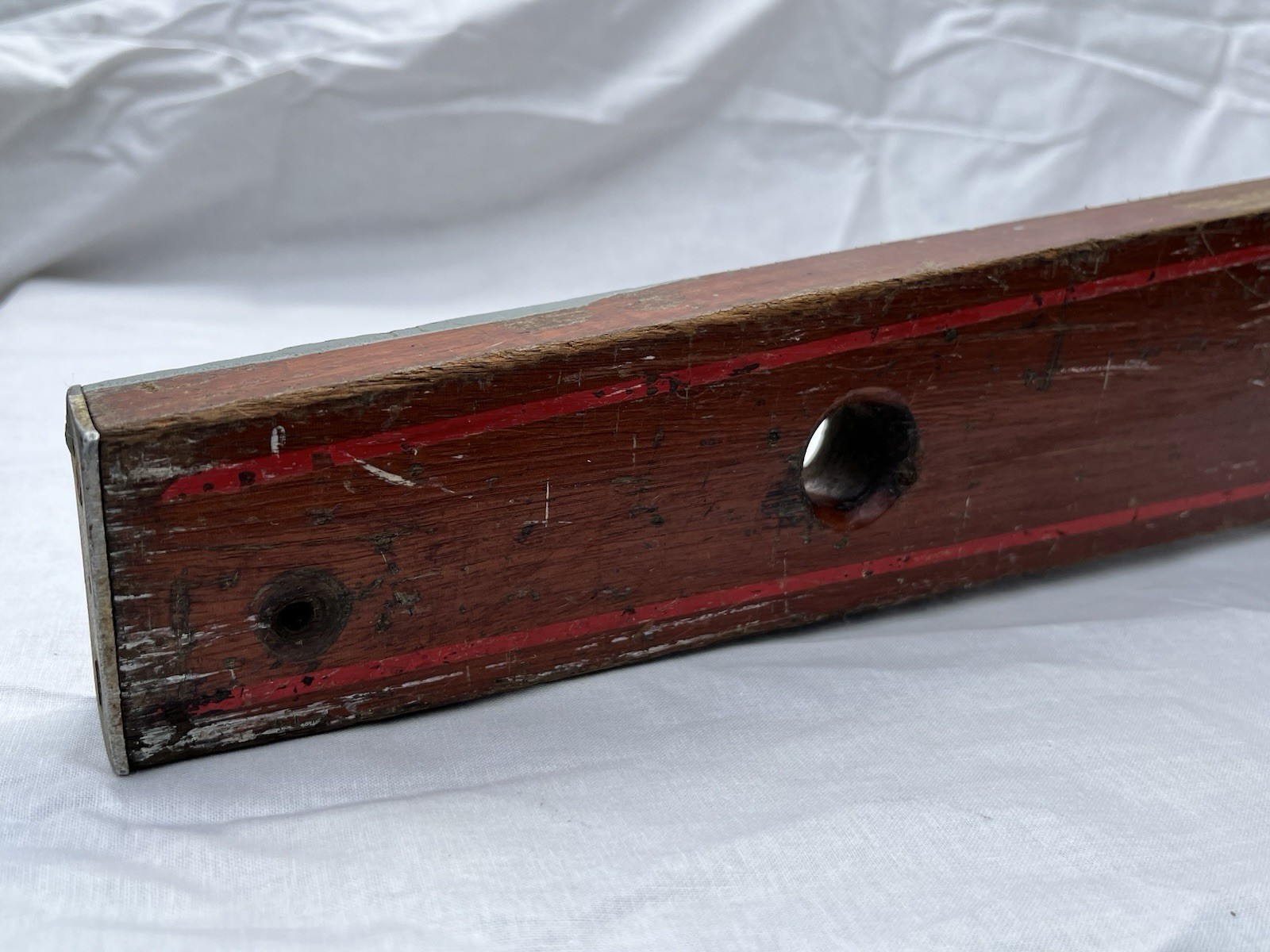 Vintage Antique Peerless Railroad Level Wood Arch Frame Peerless Level & Tool Co