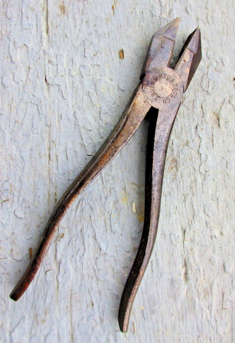 VINTAGE IRVING MFG CO. LINEMAN’S PLIER TOOL WORKING CONDITION