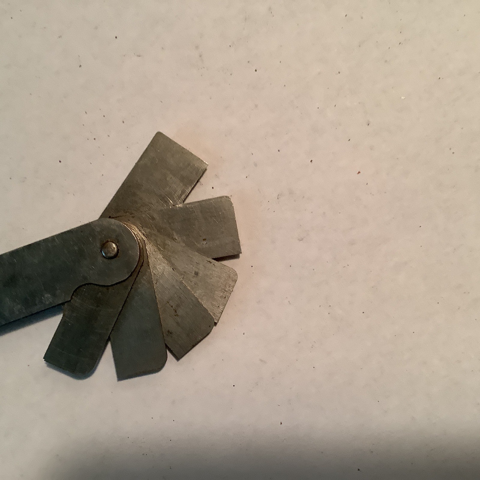 Starrett No. 272A Fillet or Radius Gage w/Box Machinist Tool USA
