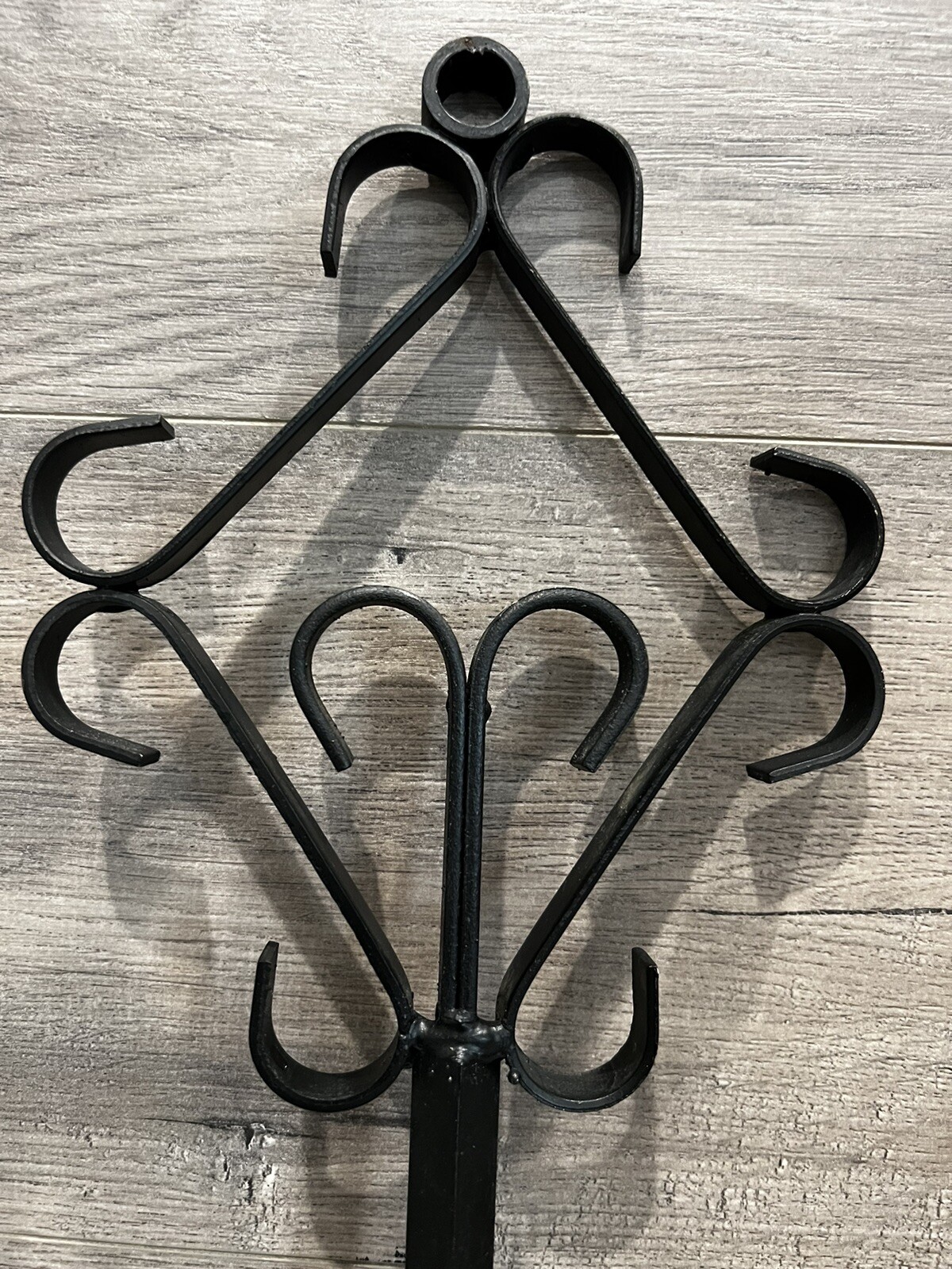 Large Gothic Skeleton Key Rustic Black Goth Style Wall Decor 21”