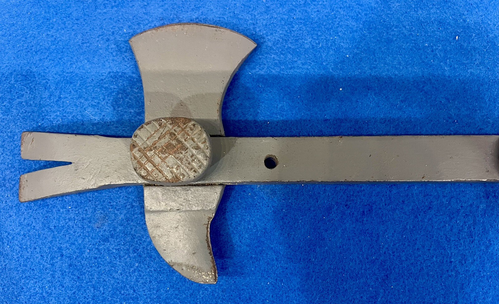 Vintage Bridgeport Hdwe No. 120 Crate Opener Hammer Hatchet Tomahawk Prybar Tool