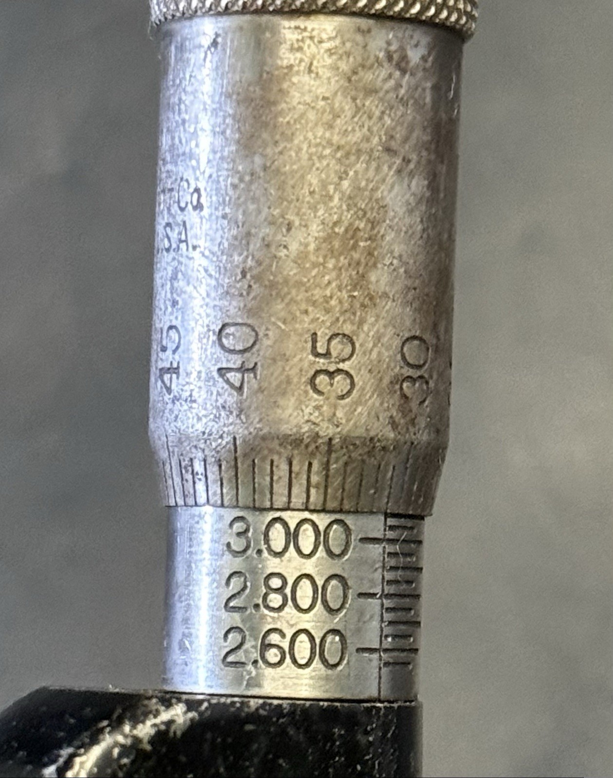 Van Norman Per-Fect-O LS Starrett Original #13527 Boring Bar Micrometer RARE UP1