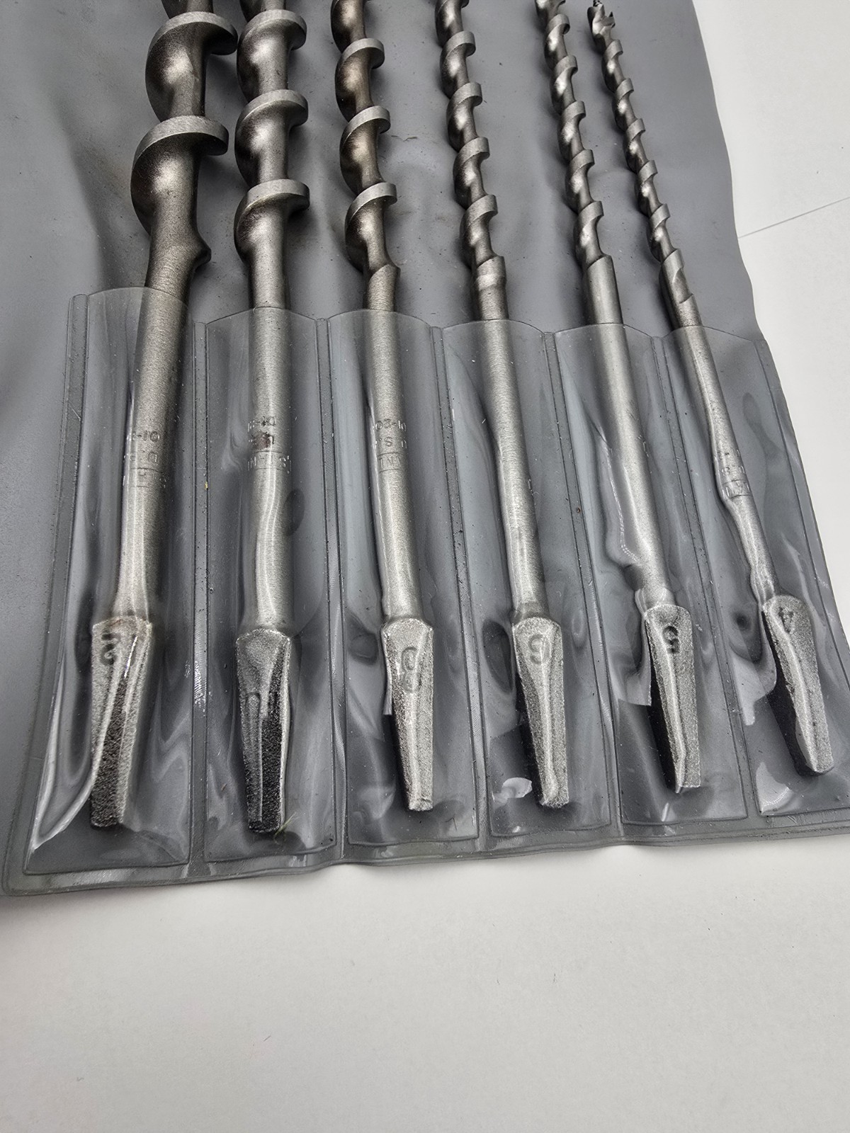 Vintage Stanley Auger Bits Set For Hand Drill Brace 01-220 6 Piece