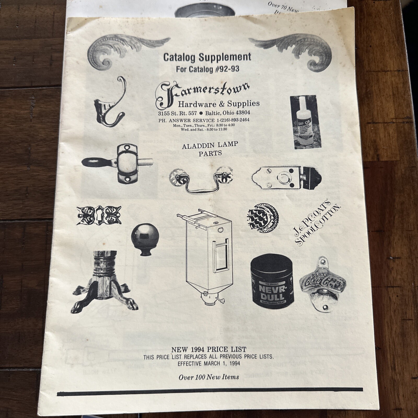 LOT 10+ Vintage 1970’s-90’s Woodworking Hardware Parts Catalogs Ephemera