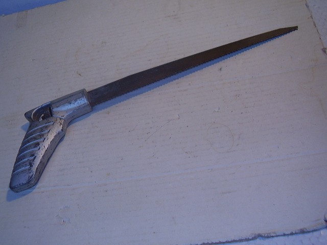 Vintage Millers Falls Pistol Grip Compass Saw – 10″ Blade used FREE SHIPPING