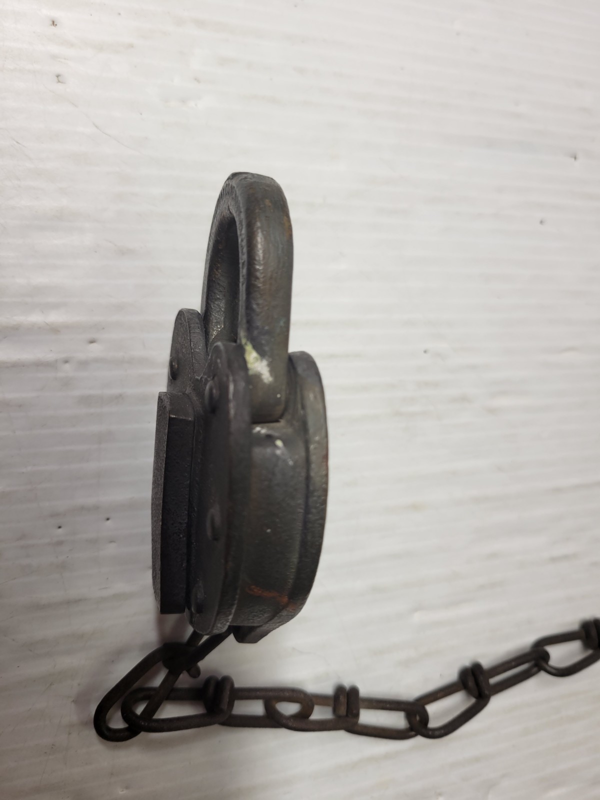 Vintage J.H.W. Climax Detroit Edison Padlock Lock