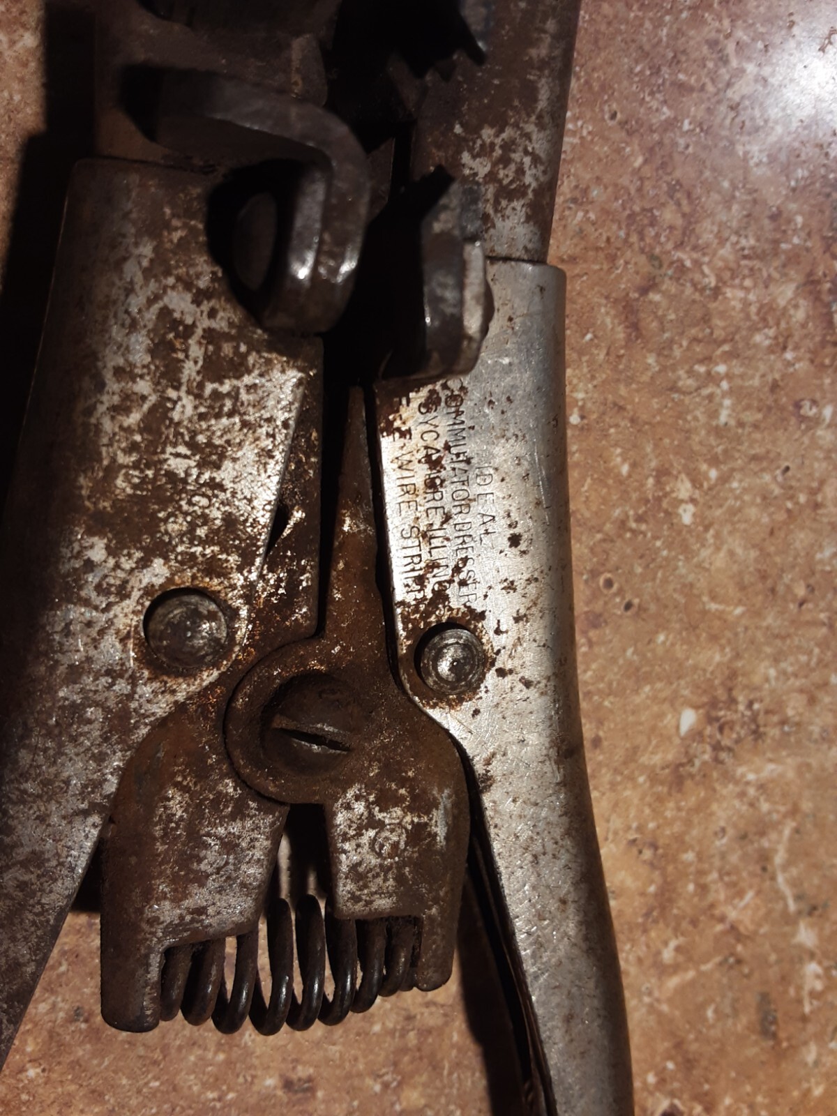 Vintage Commutator Dresser Co (Sycamore, IL) Ideal E-Z Wire Stripper