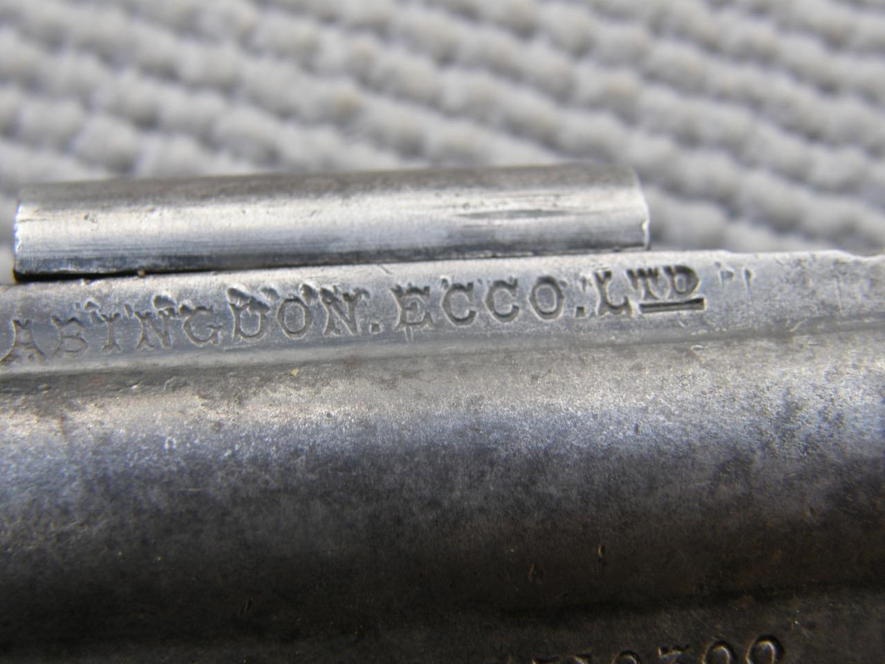 ANTIQUE WRENCH ADJUSTABLE SPANNER “ECCO” 7″ BY ABINGTON ENGLAND c1909.