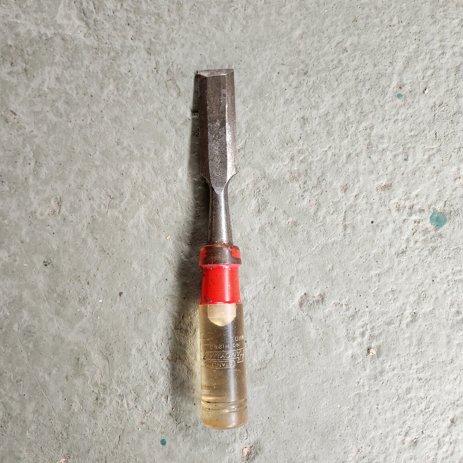 Vintage Stanley Handyman 3/4″ H-1252 Socket Chisel Tool Made In The USA