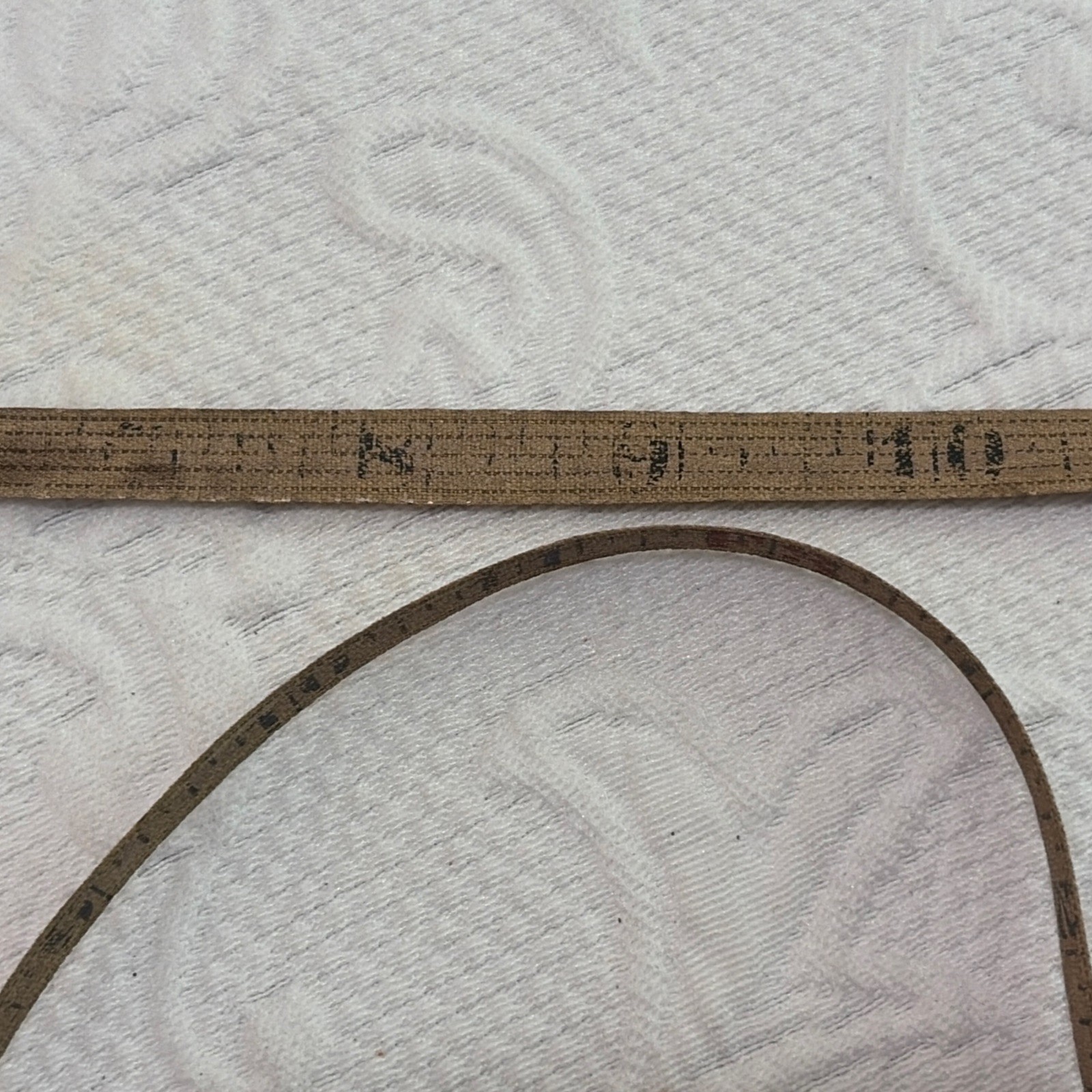 VINTAGE KEUFFEL & ESSER CO. NY “The Piccolo” LEATHER Bound TAPE MEASURE 50 Feet