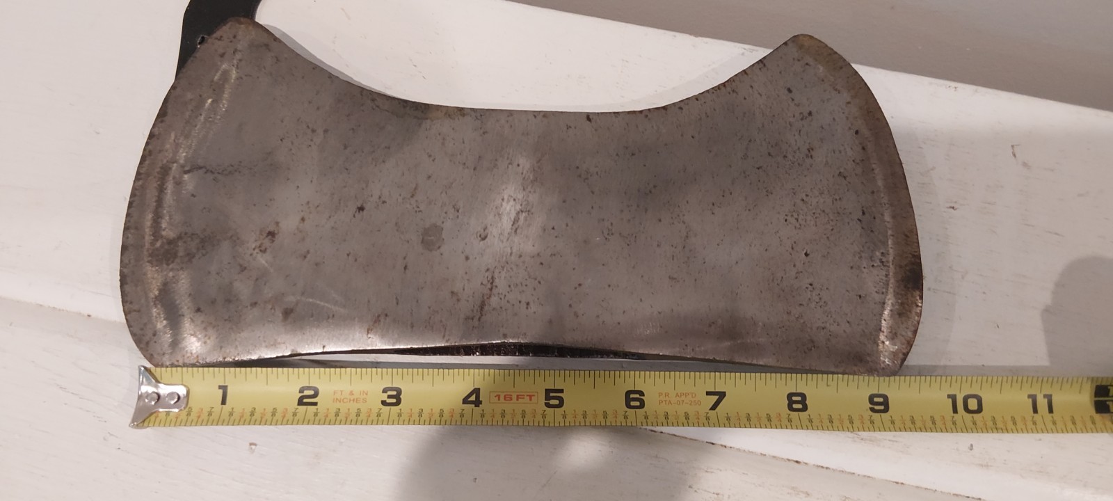 Polished Kelly Wood Slasher (Cruiser) Double Bit Wisconsin Axe Head – Unstamped