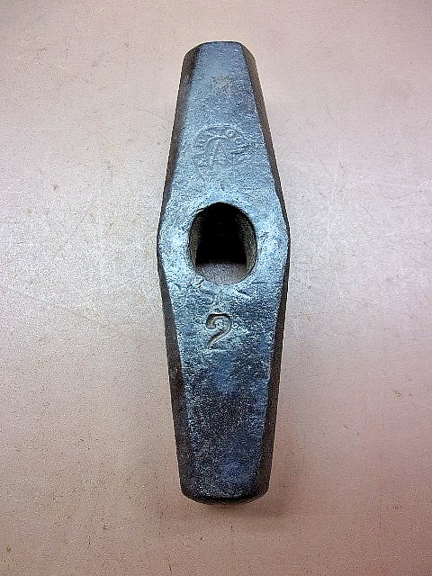 Vintage ATHA TOOL CO. 2 LB. Double Face Sledge Blacksmith Hammer Head Clean