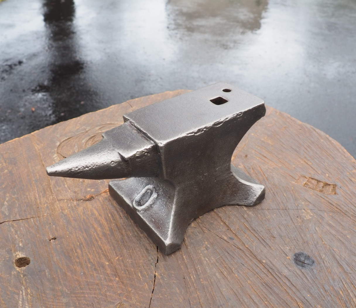 RARE 10LB No. 0 “FISHER NORRIS” BLACKSMITH 1860’s MINIM ANVIL VISE VINTAGE AXE