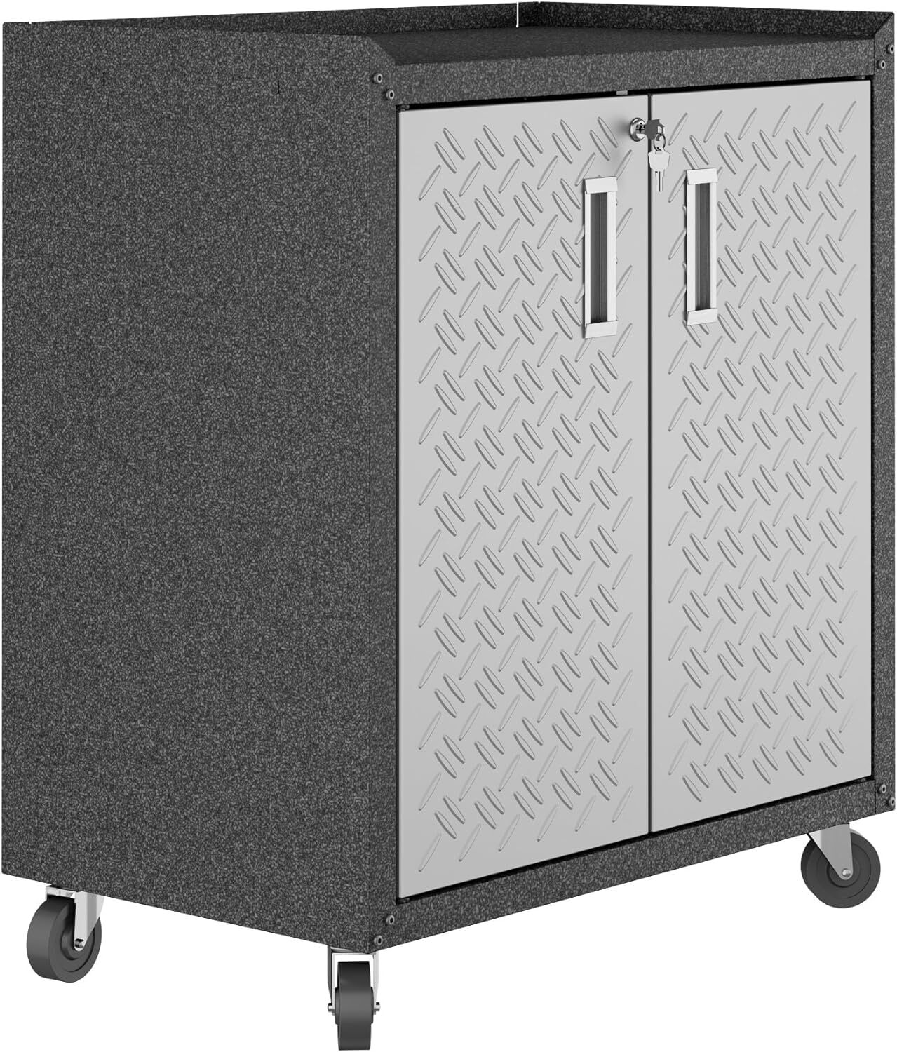 Manhattan Comfort Fortress Collection Modern Designed Mobile Storage Garage