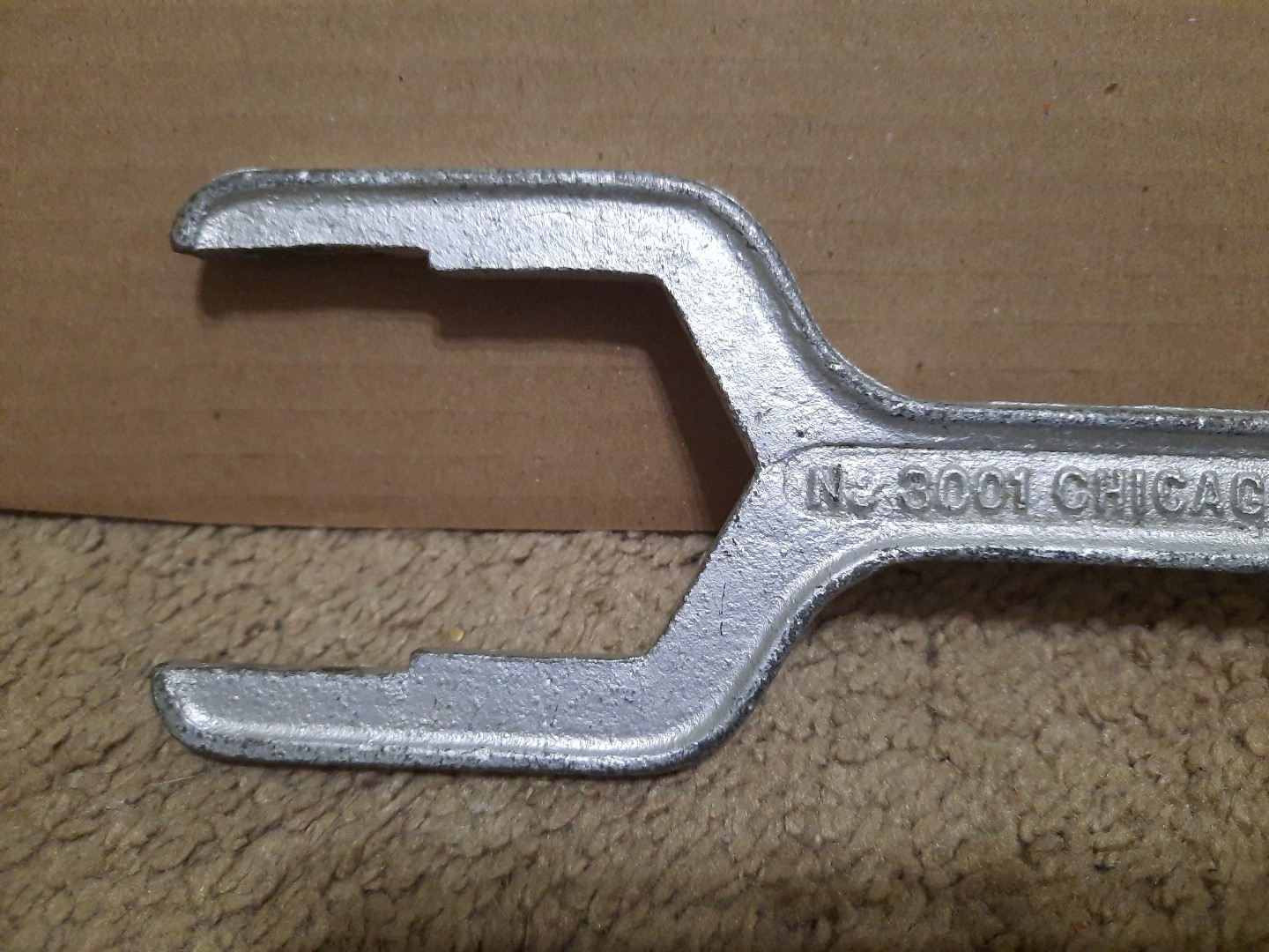 Vintage 3 In 1 Spud Wrench No 3001 Chicago Specialty MFG