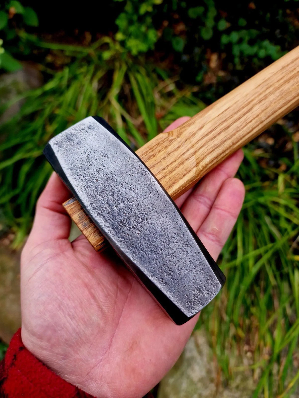 Forgemaster Blacksmith Hammer Best Iron Quality With Wooden Handle 2.6lbs Weight