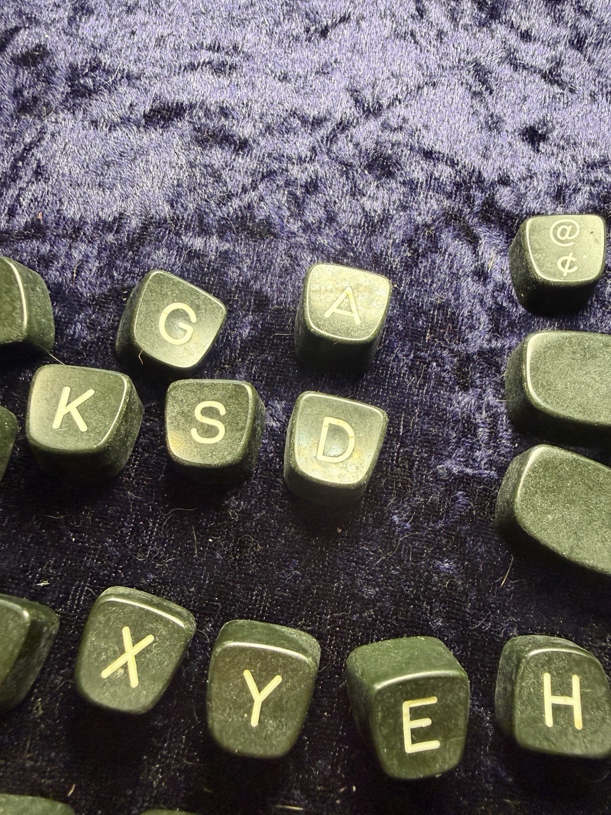 VTG Steampunk Original Olympia Typewriter Keys 50pcs Altered Art Crafts #T001