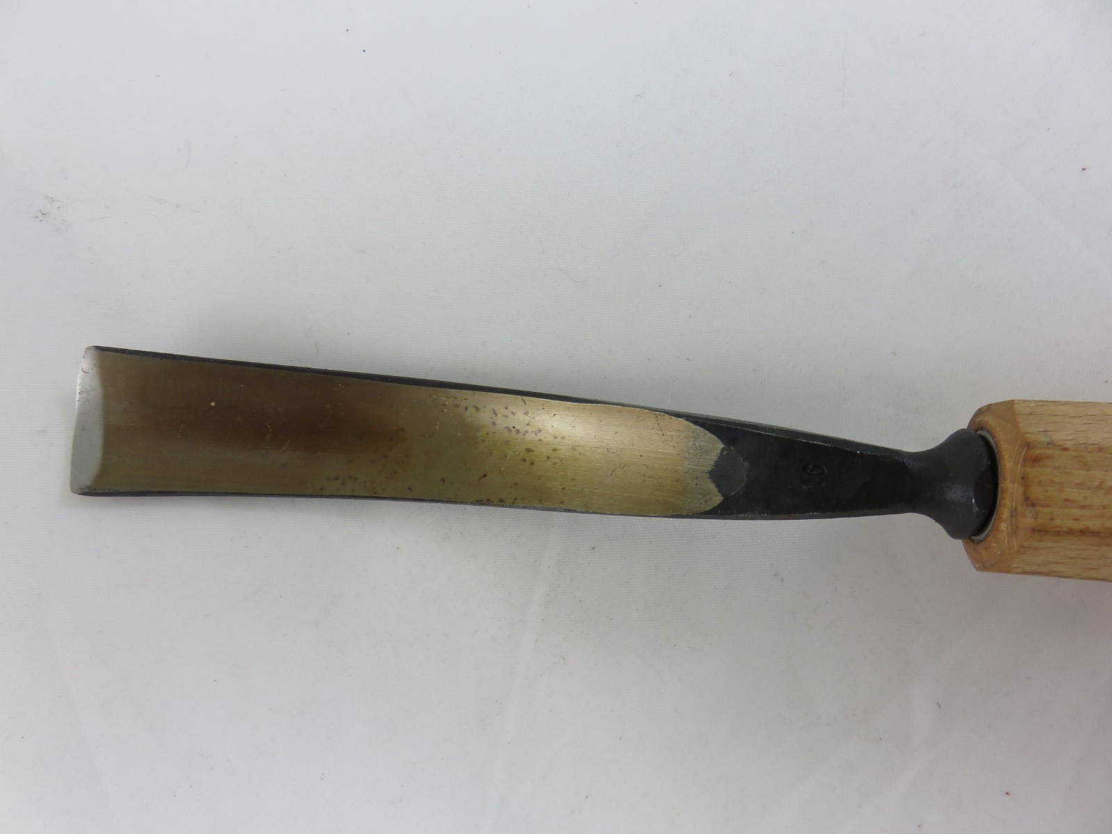 Stubai #16 5 Sweep Long Bent Gouge Wood Carving Chisel 20mm Austria UNUSED