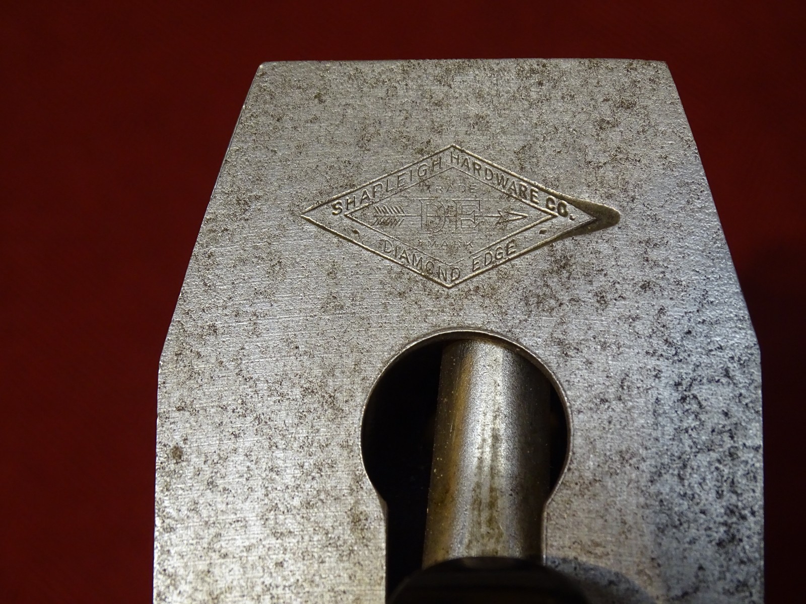 Shapleigh Hardware Diamond Edge Gold Logo DE-4 Plane Restored