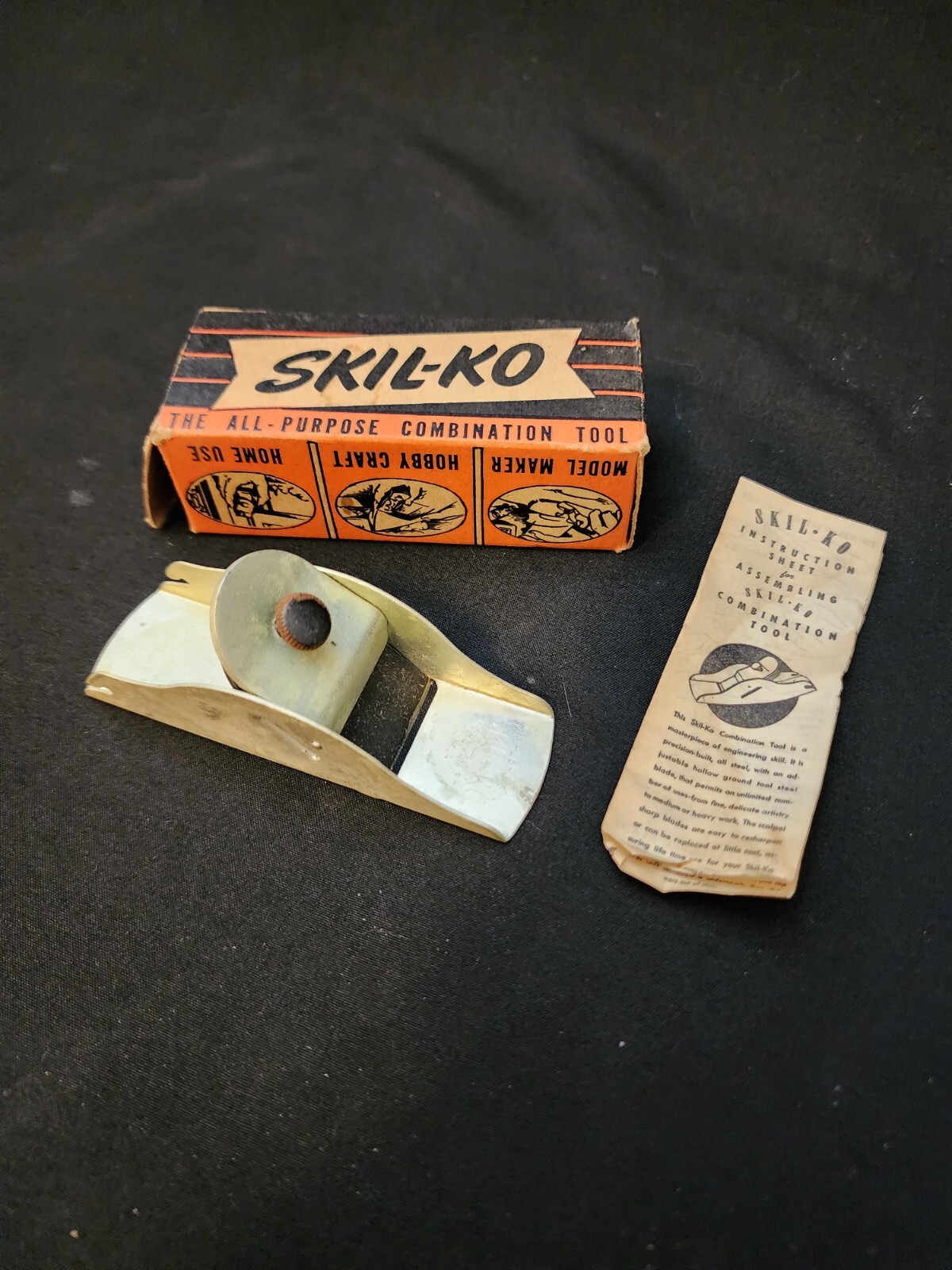 Vintage Skil-Ko Combination Tool Hand Thumb planer NOS Hobby Craft Models B16