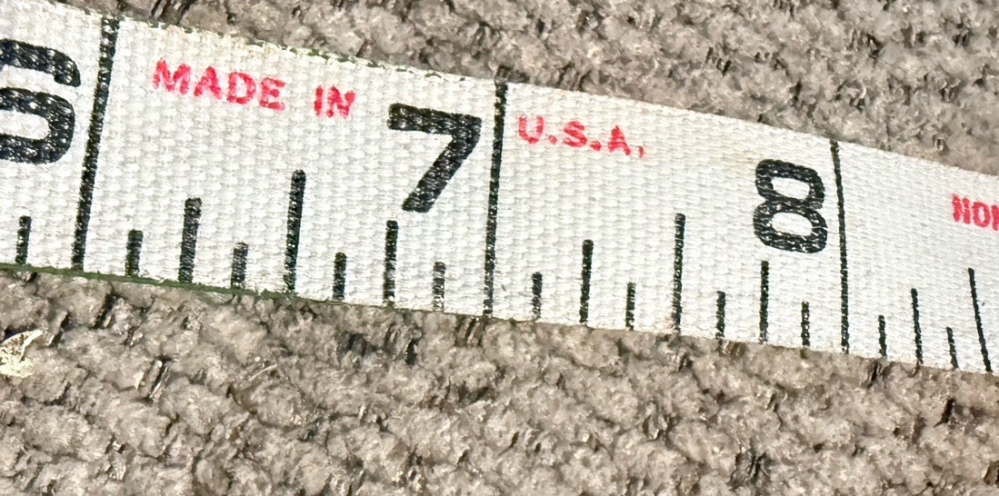 Vintage Lufkin C216MD Steel Measuring Tape Measure Chrome Clad 30M/100FT – NOS