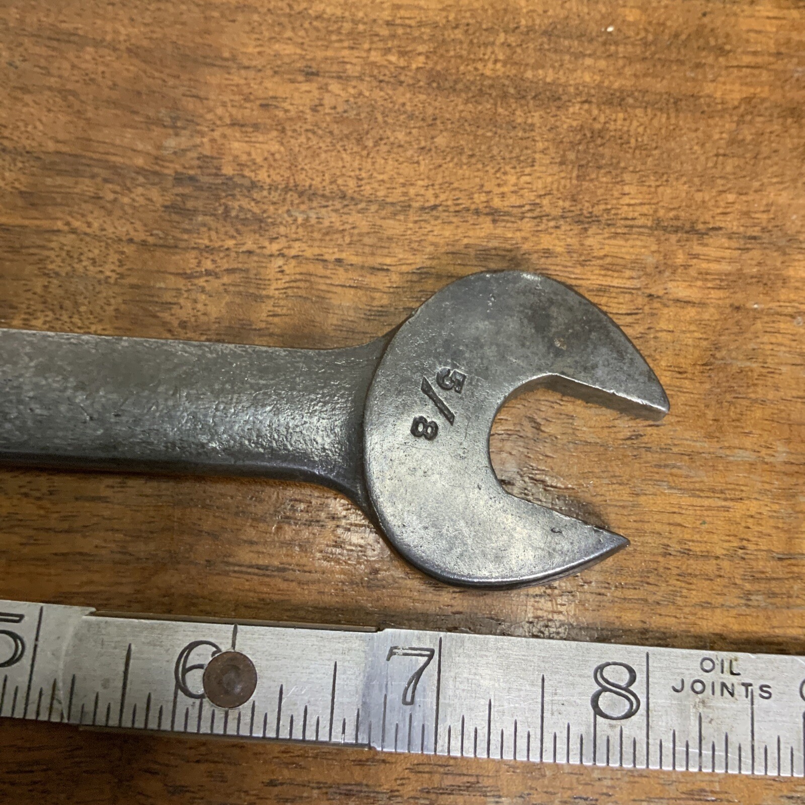 Vintage Herbrand Open End Wrench 3/4” By 5/8” “ Van Chrome” USA #1729