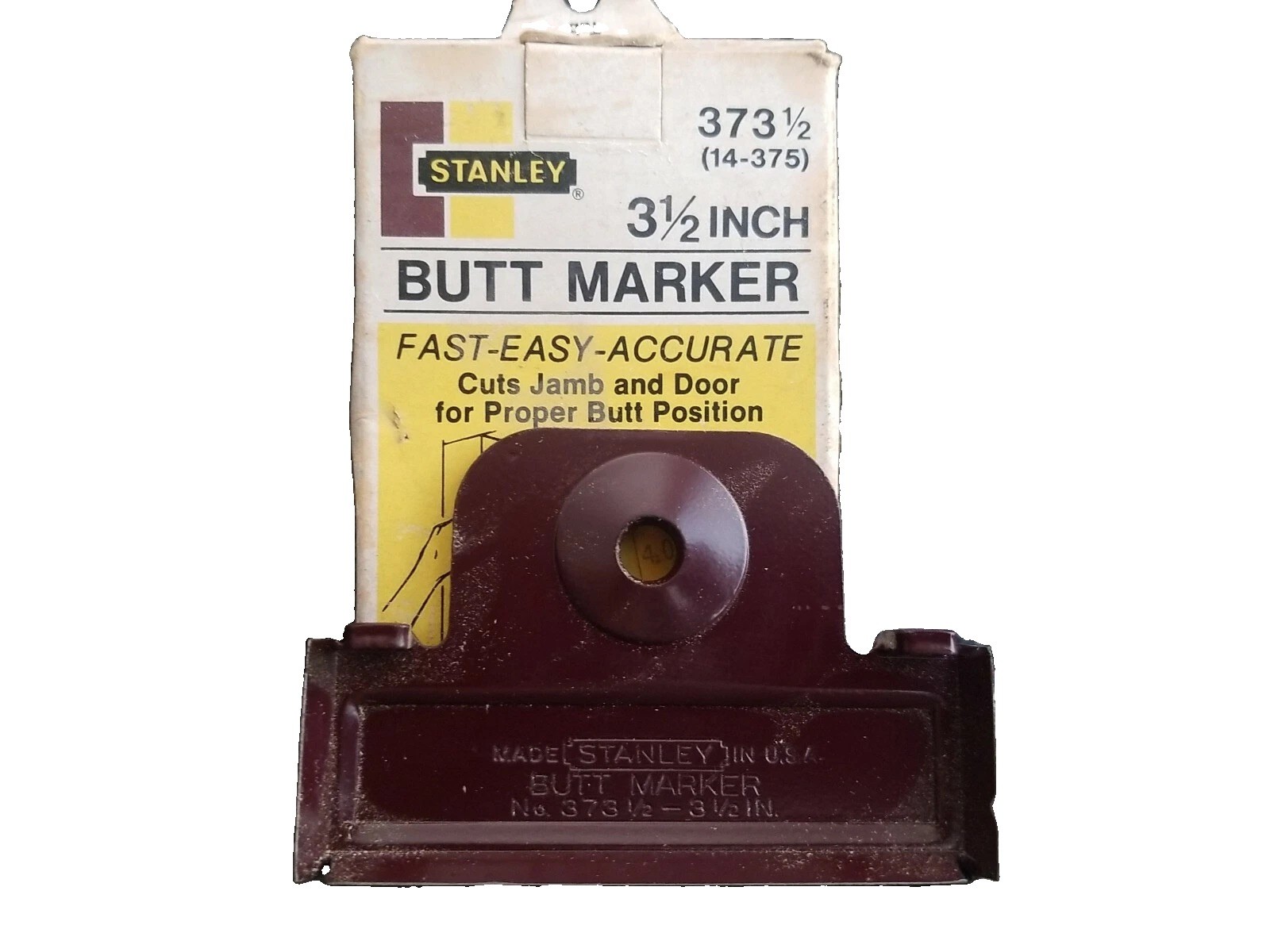 Vintage Stanley Butt Marker No. 373 1/2 (14-375) with Box