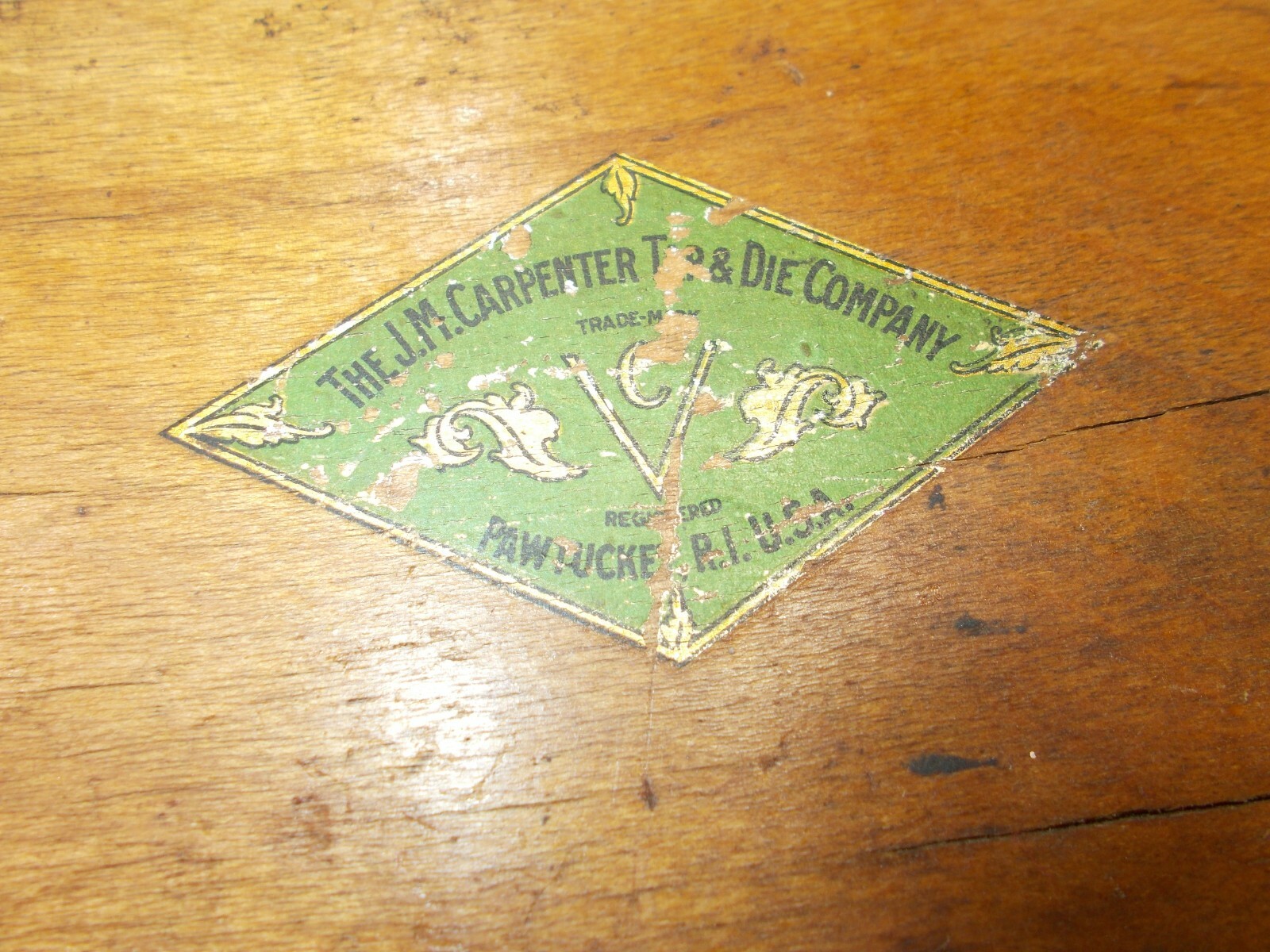 The J.M. CARPENTER Tap & DIE Company, Vintage Tap & Die Set, Pawtucket, R.I, USA