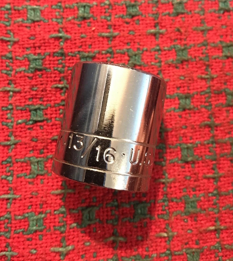 S-K Tools 45126 13/16” Socket 3/8” Drive New Old Stock NOS 🇺🇸