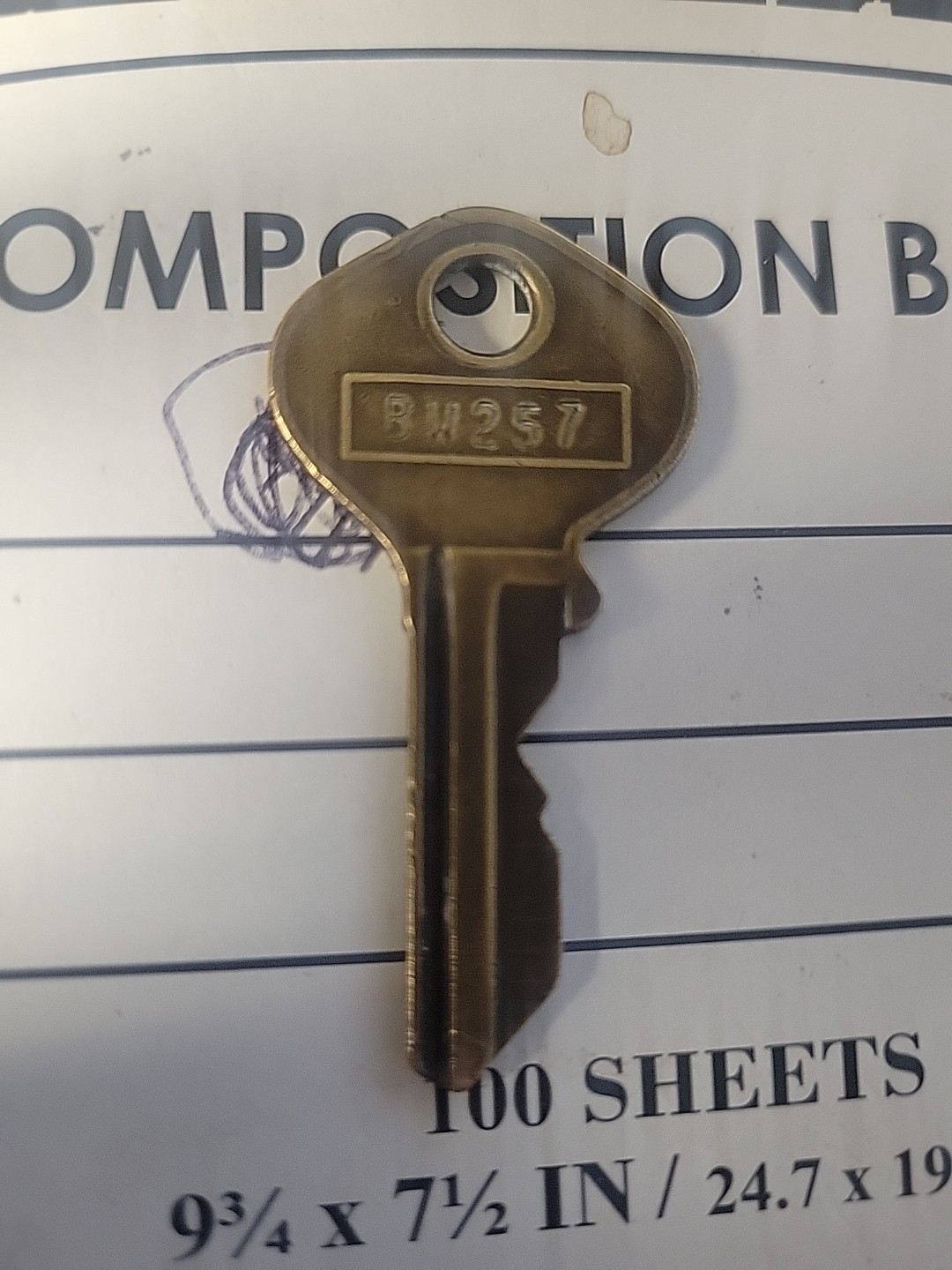 Playmaker Key BW257 Lancaster Pennsylvania
