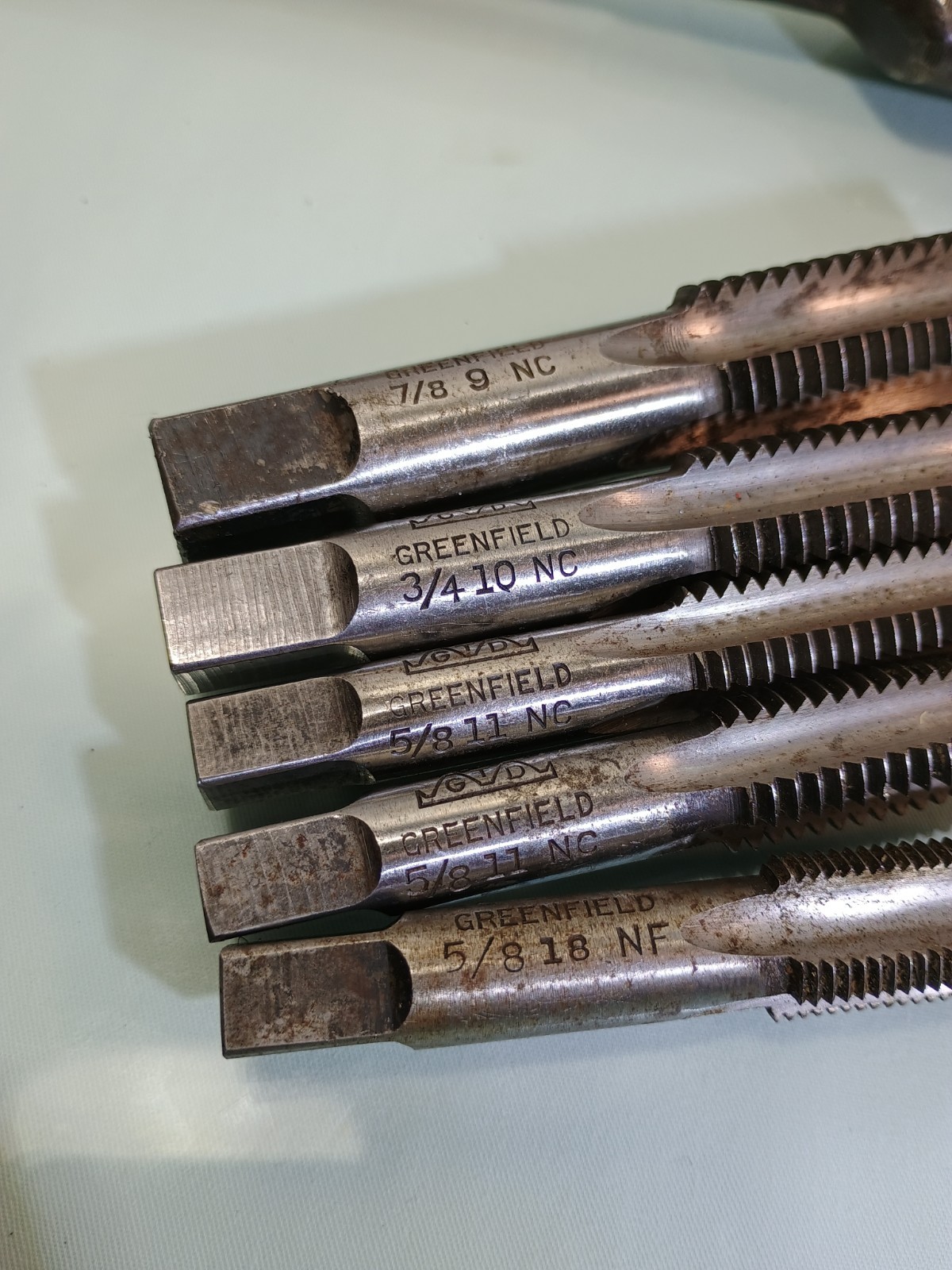 Vintage Vermont No.7 Tap Handle & GTD Greenfield Taps