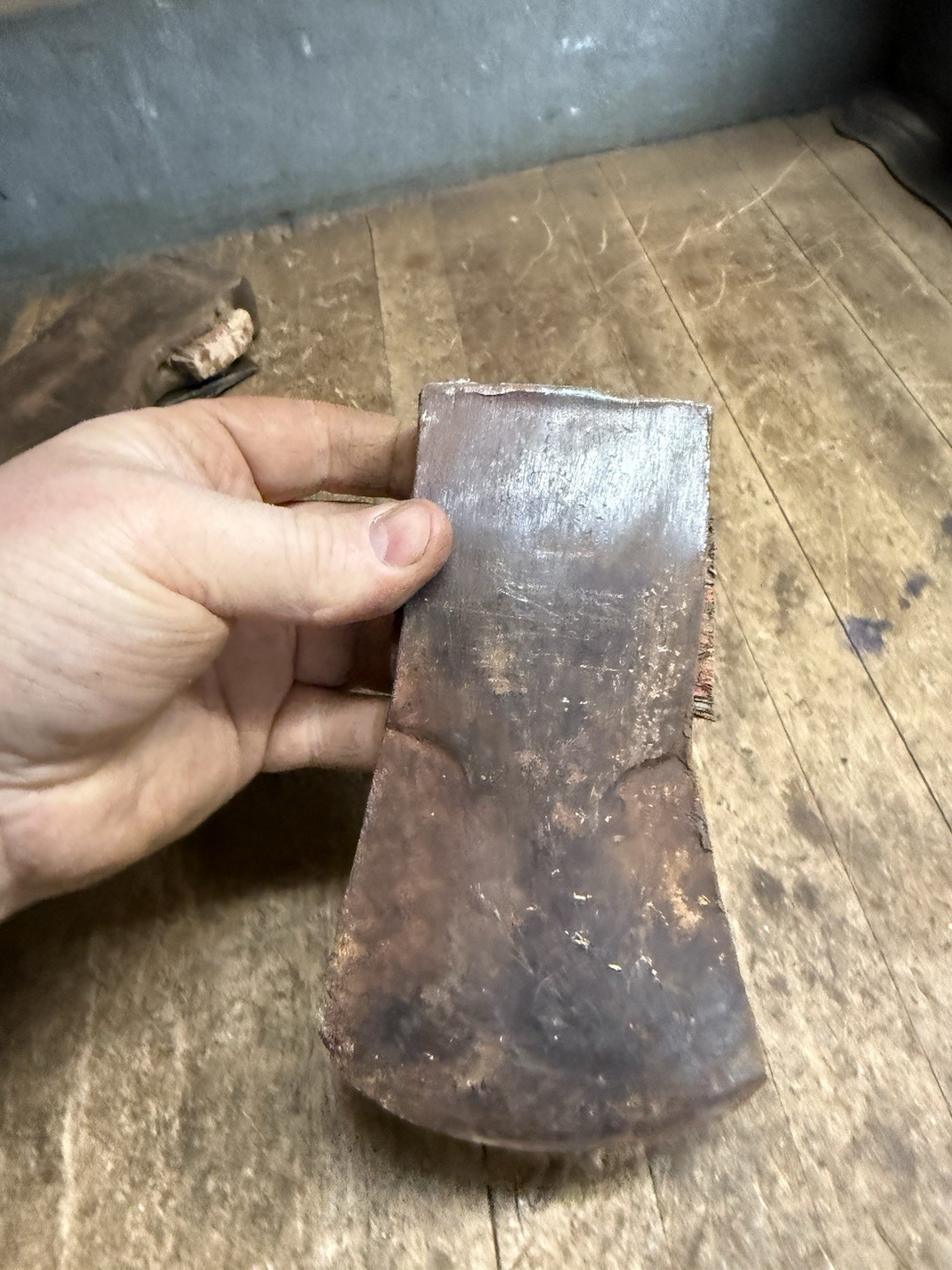 Vintage Old 2-1/2 Lb Bevel Phantom Bit Boys Axe Hatchet Head Unknown Tool USA