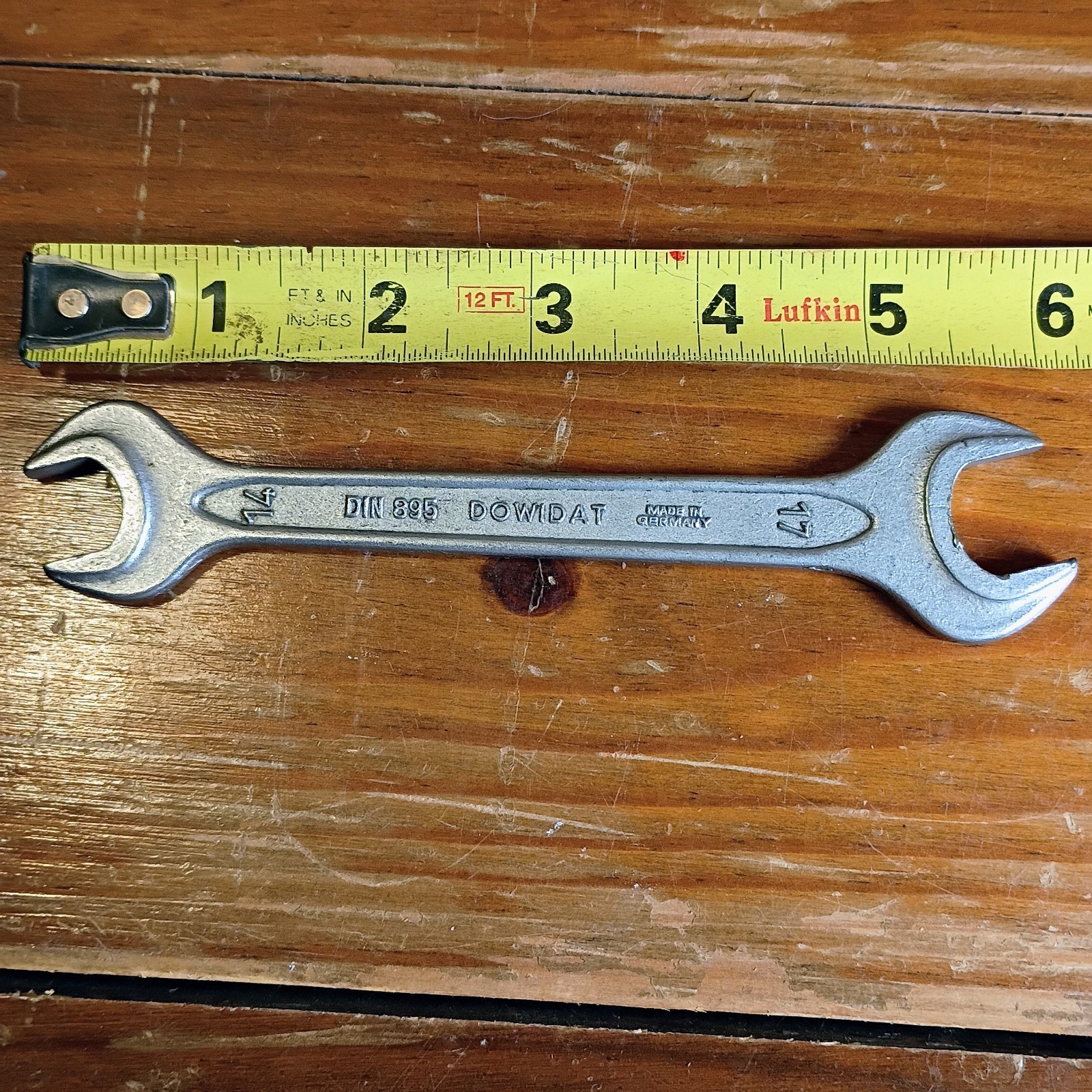 Vintage MERCEDES-BENZ Made In West Germany 14mm 17mm Wrench